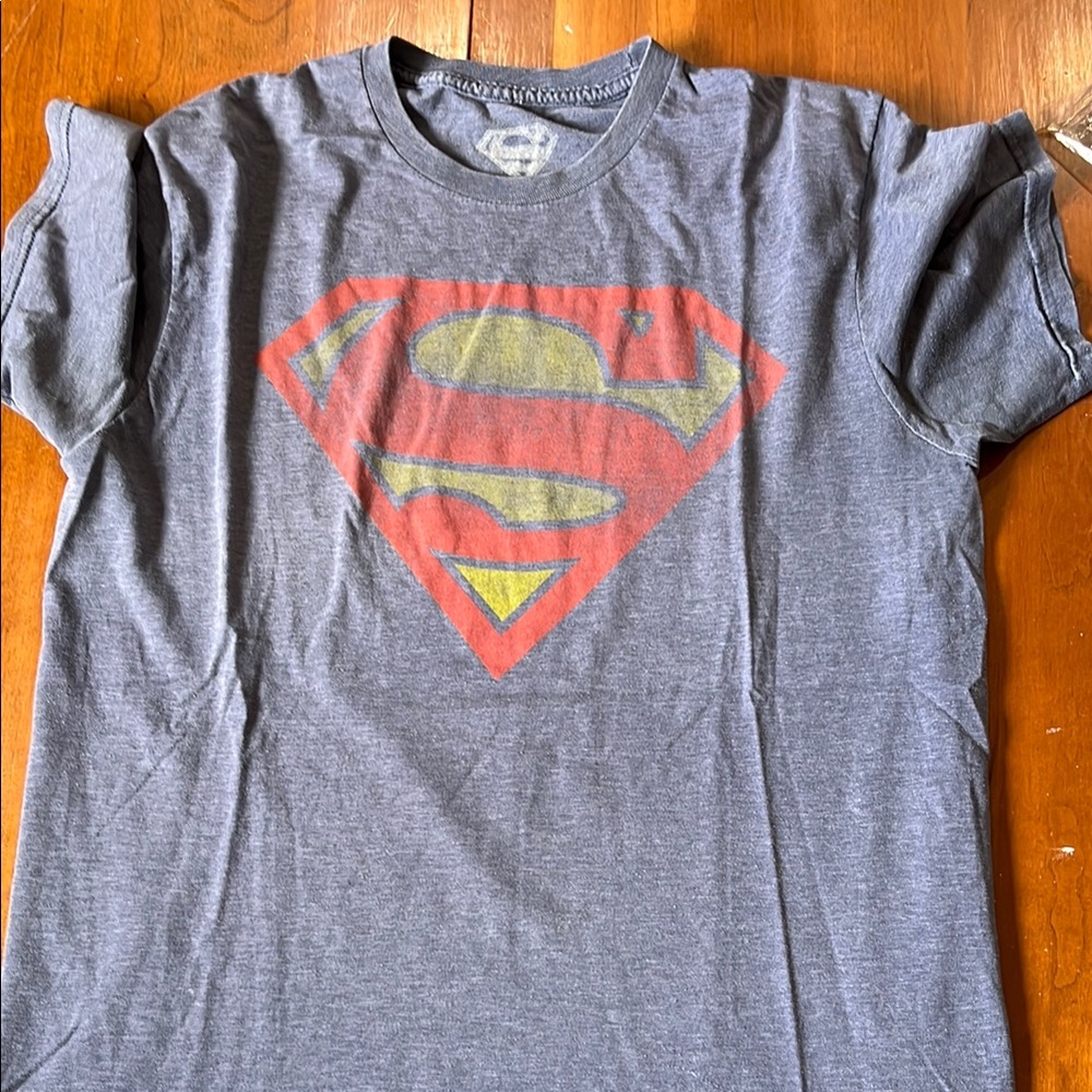 Superman Kids T-Shirt - Blue and Red